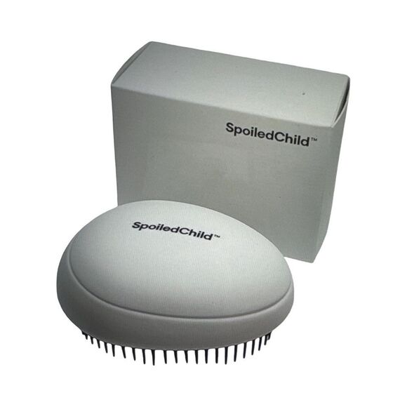 SpoiledChild White and Black Pocket Styling Brush - Picture 2 of 2